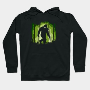 Sasquatch in The Forest Hoodie